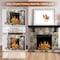 Edendirect 48.43'' 750/1500W Heater, 7 Flame Brightness, Multi-Color Freestanding Electric Fireplace Y4928+Y926M - alternate 5